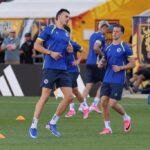 Trening Zmajeva u Salt Lake Cityju