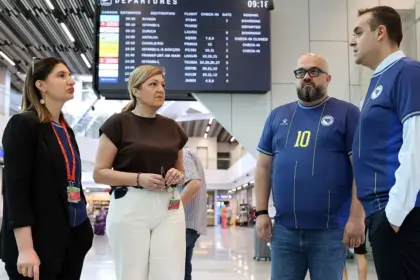 Šteta i Sleimović na sarajevskom aerodromu
