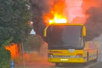 autobus požar