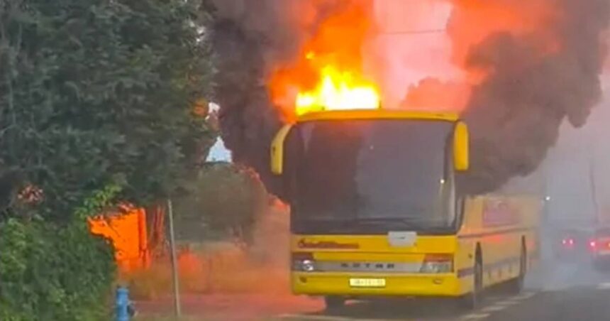 autobus požar