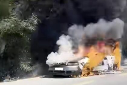 automobil požar