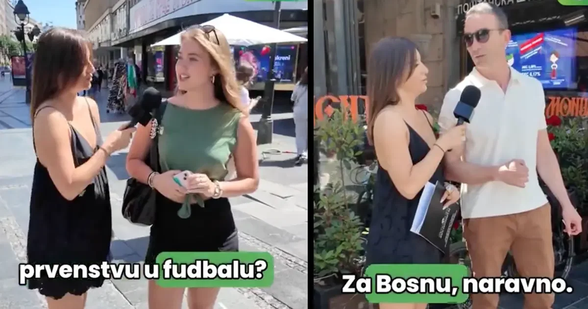 Beograđane pitali hoće li navijati za BiH na Svjetskom prvenstvu