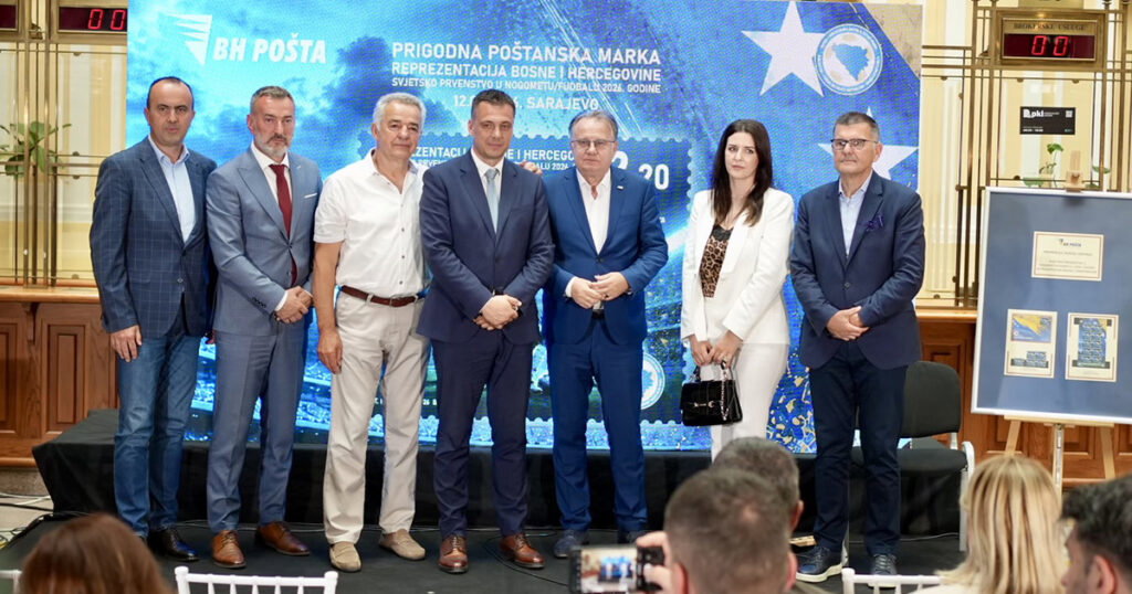 BH Pošta izdala marku u čast plasmana BiH na Mundijal