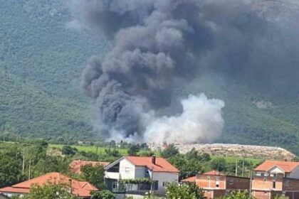 deponija uborak požar