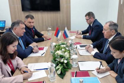 Dodik na sastanku u Rusiji