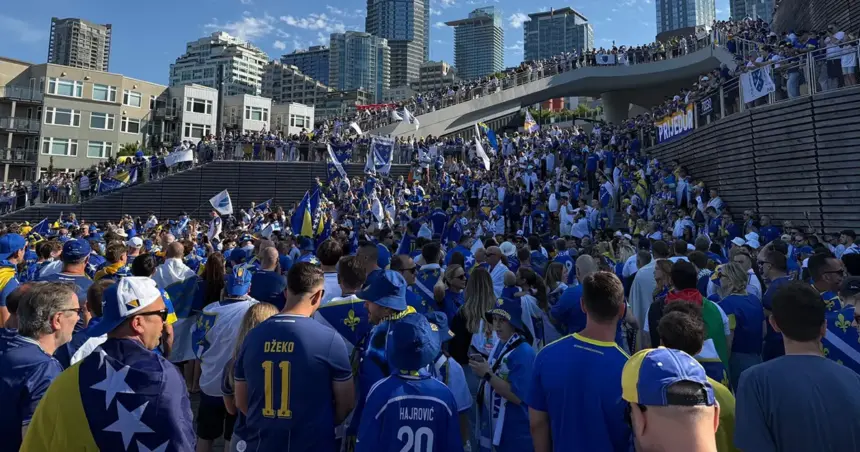 Rijela bh. navijača u Seattleu