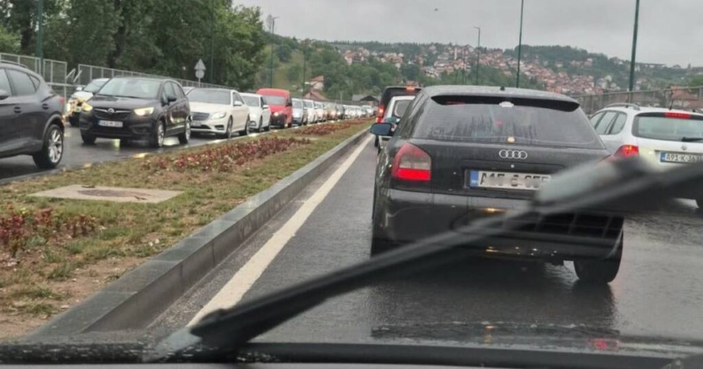 gužva saobraćaj sarajevo