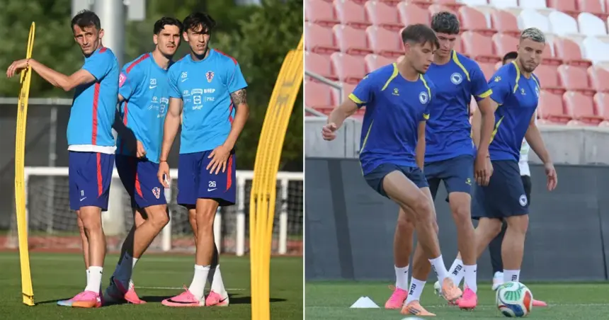 Treninzi Hrvatske i BiH na Mundijalu