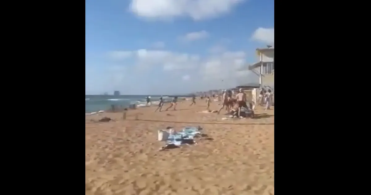 izrael plaža