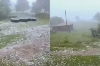 Krupan led padao u Čelebićima kod Foče