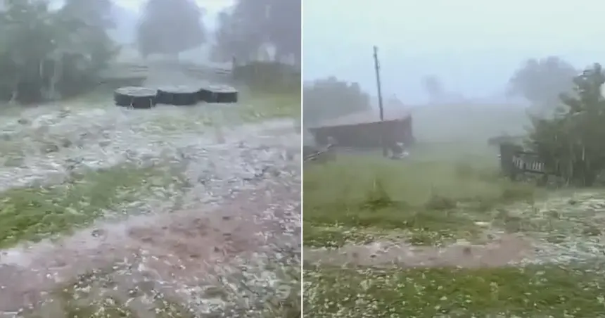 Krupan led padao u Čelebićima kod Foče