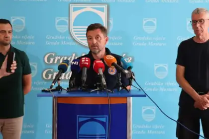Mario Kordić na konferenciji za medije