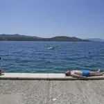 neum plaža vrijeme ljeto more
