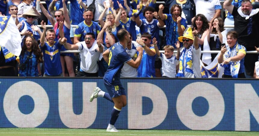 Nikola Katić pogodio za vodstvo reprezentacije BiH