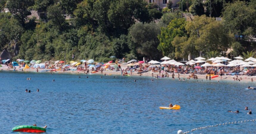 Plaža u Hrvatskoj
