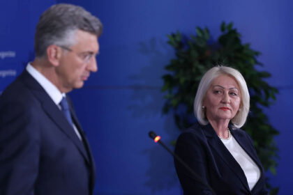 Andrej Plenković i Borjana Krišto