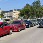 Protest autoškola u Tuzli