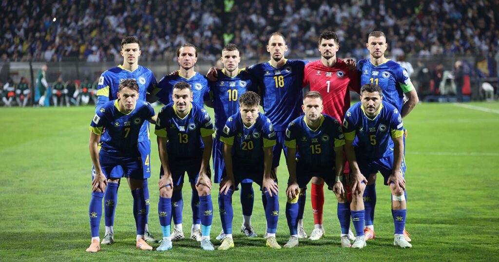 Reprezentacija BiH koja se kvalifikovala na Svjetsko prvenstvo 2026.