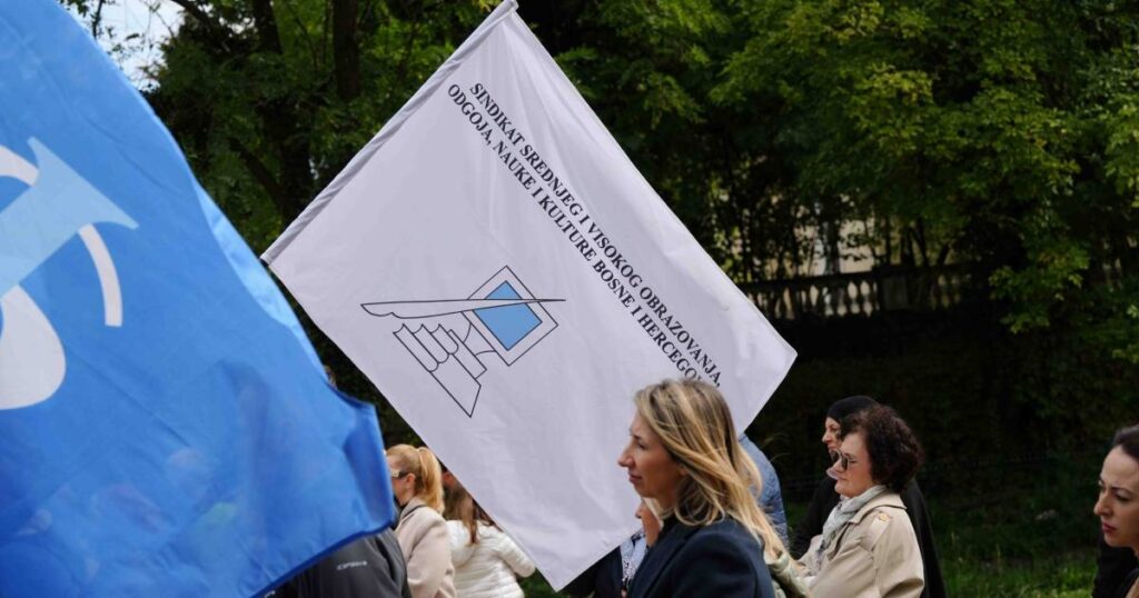 sindikat srednjeg i visokog obrazovanja BiH