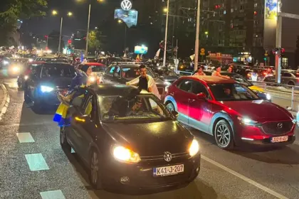 Slavlje na ulicama Sarajeva