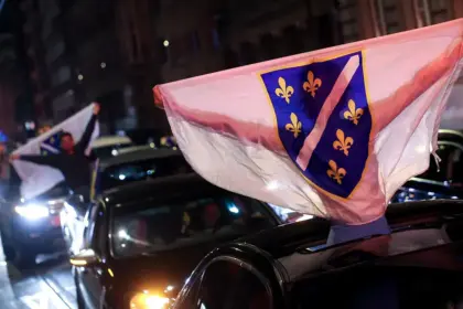 sljavlje navijača bih