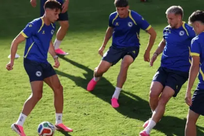 Trening Zmajeva u St. Louisu (Foto: NSBiH)