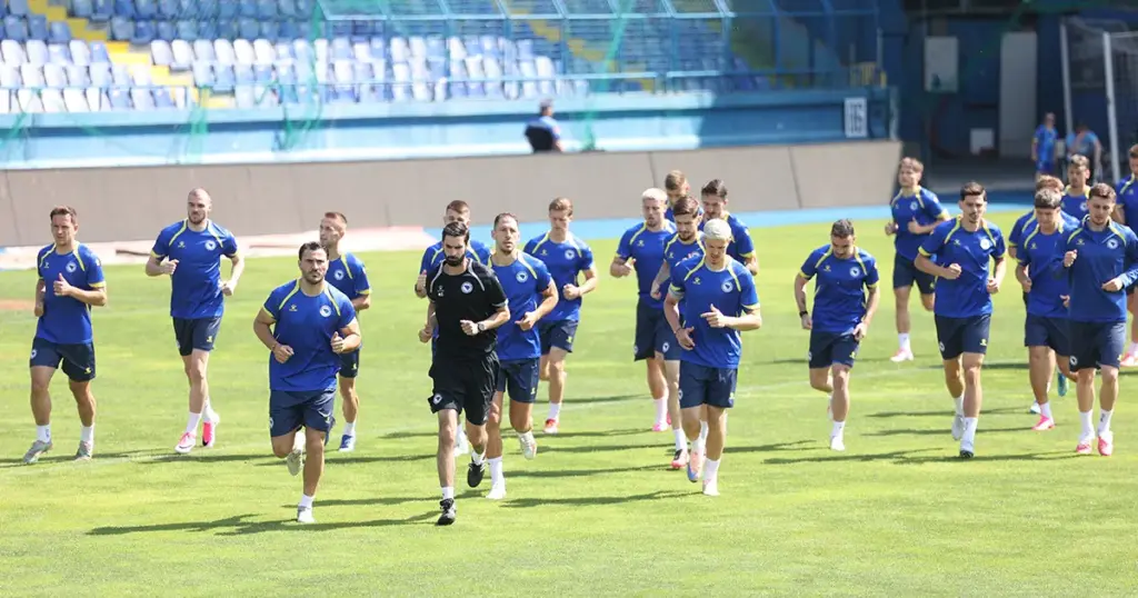 Trening Zmajeva na Grbavici