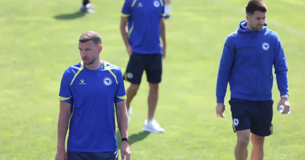 Trening Zmajeva na Grbavici