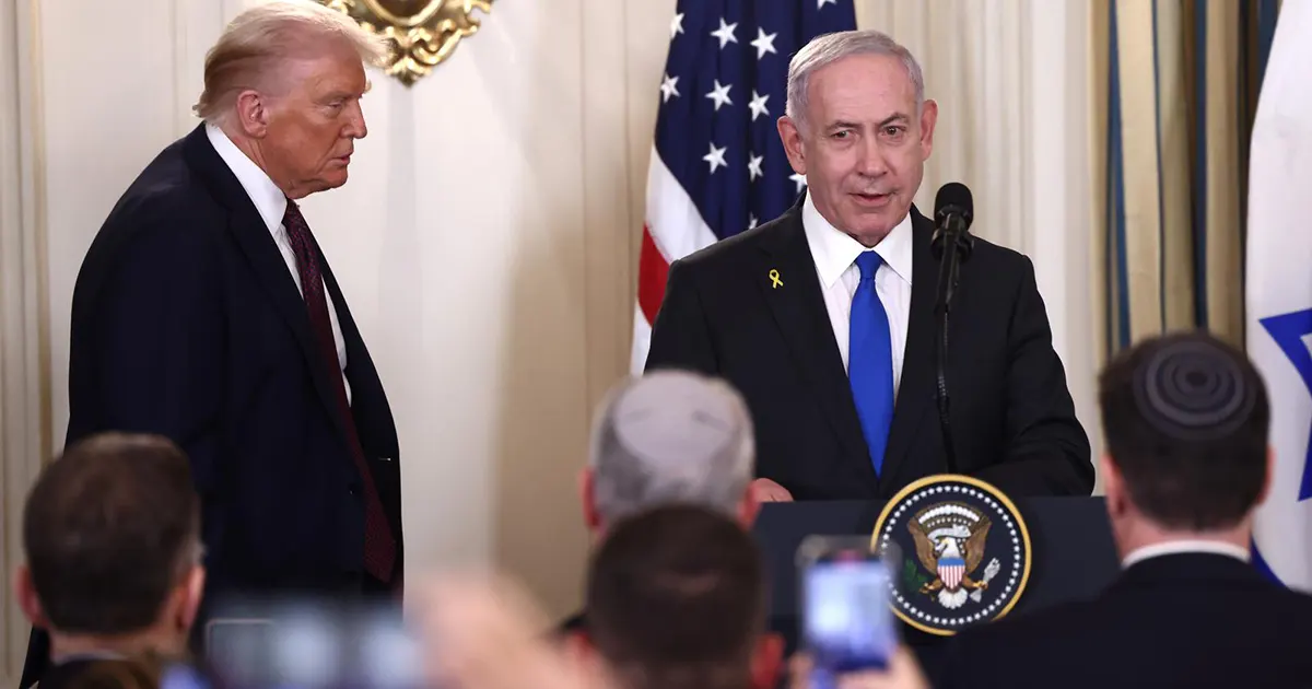 Donald Trump i Benjamin Netanyahu