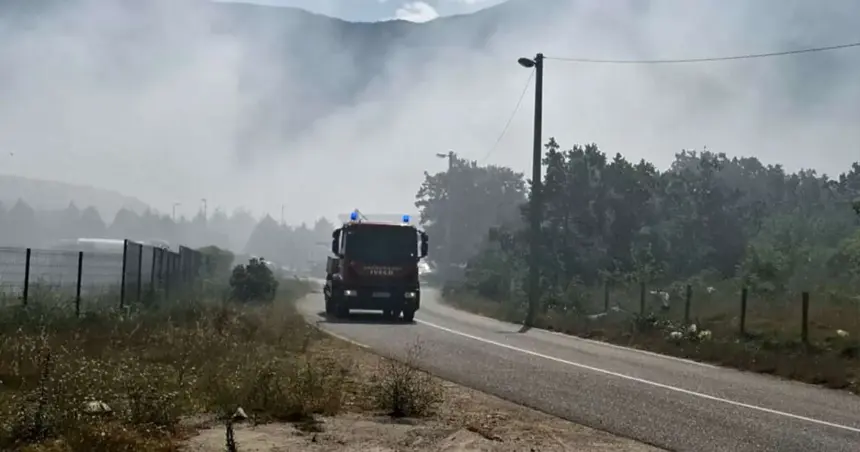 uborak požar