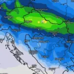 Područja gdje se najviše nestabilnosti očekuje do kraja današnjeg dana i sutra