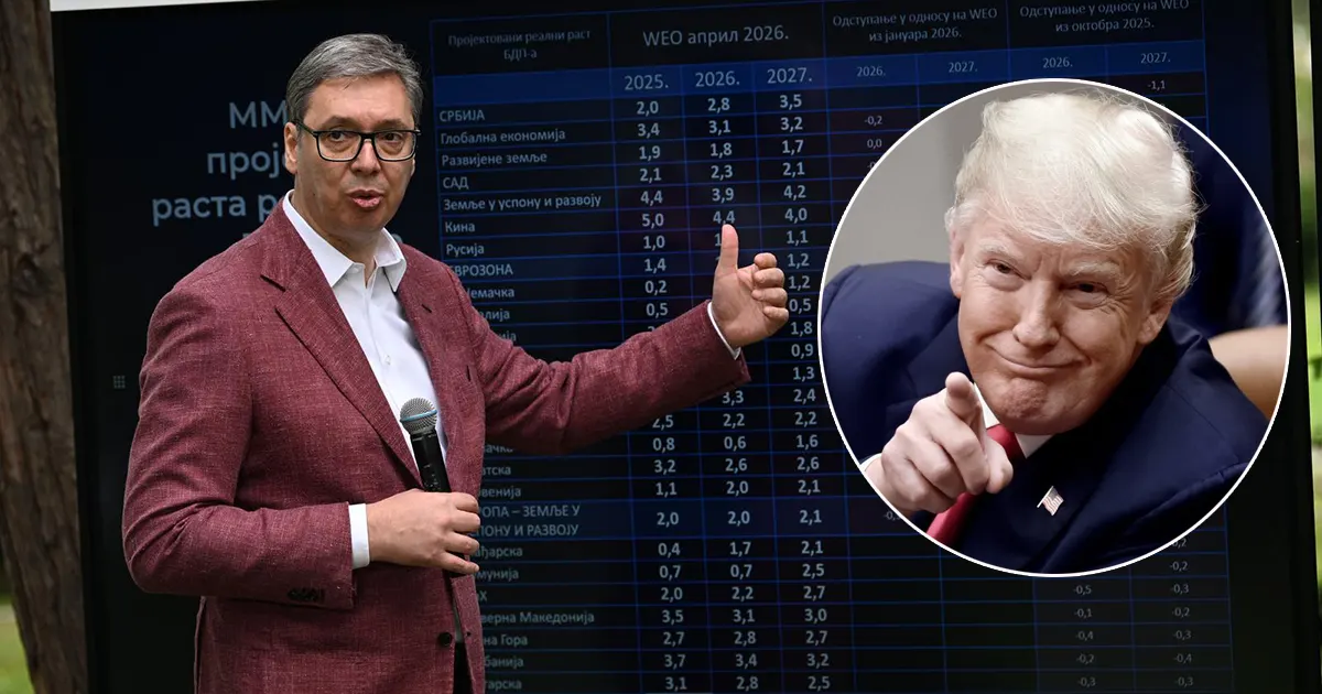 Trump podijelio Vučićev intervju, evo šta ga je oduševilo