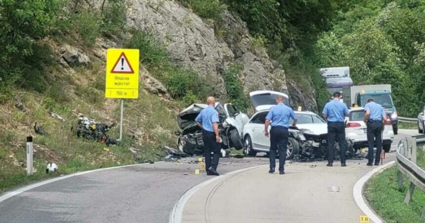 Pet osoba povrijeđeno u teškoj nesreći