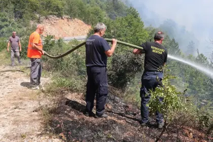 Požar na Rujištu kod Mostara