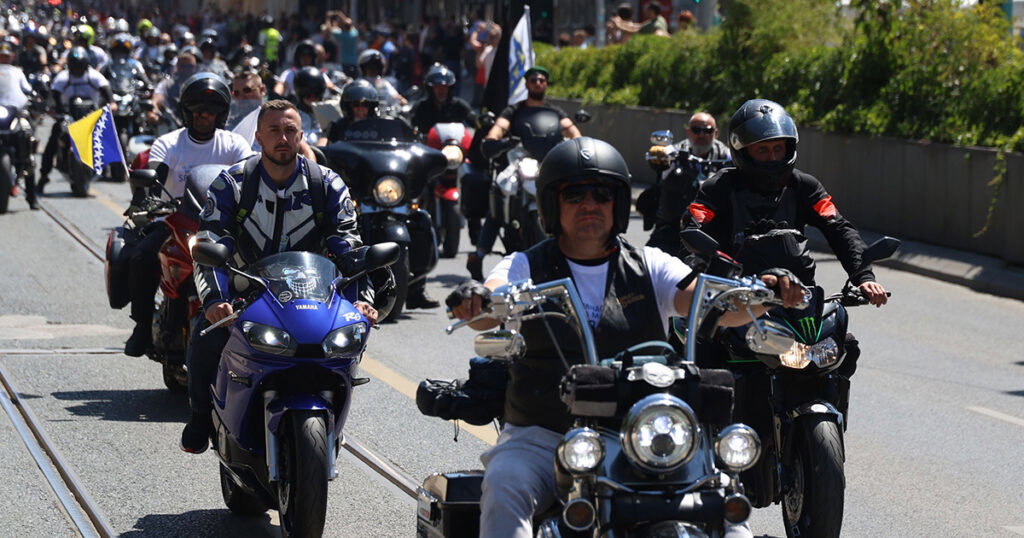 Skoro 2.500 učesnika 15. Moto maratona iz Sarajeva krenulo ka Srebrenici