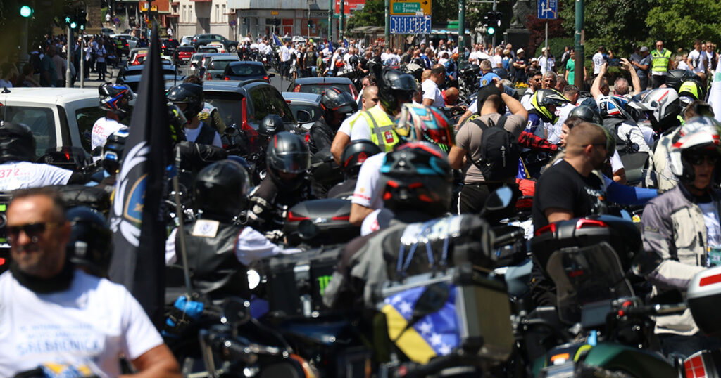 Skoro 2.500 učesnika 15. Moto maratona iz Sarajeva krenulo ka Srebrenici