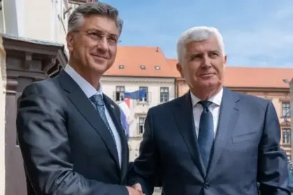 Andrej Plenković i Dragan Čović