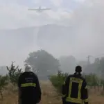 Požar na brdu Radovići