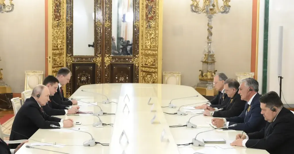 Putin i rukovodstvo RS-a u Moskvi
