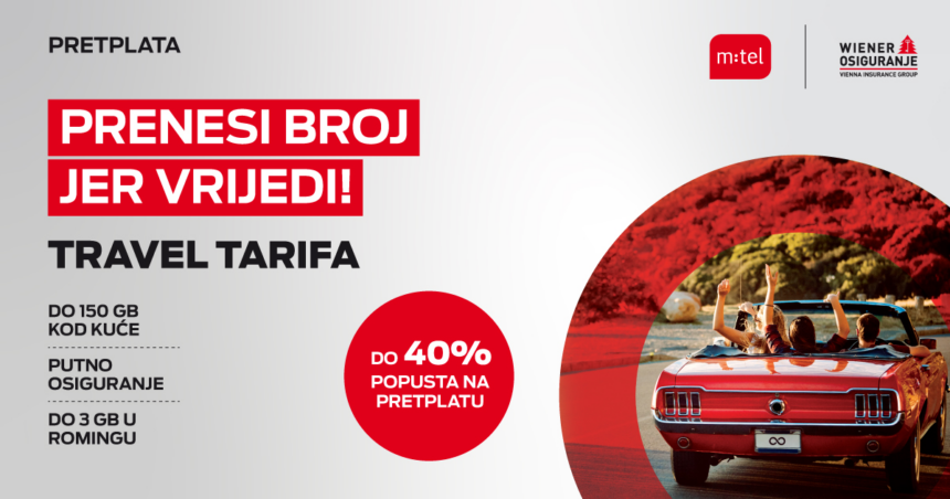 Mtel Travel tarife