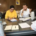 adnan Delić sa predstavnicima penzionera