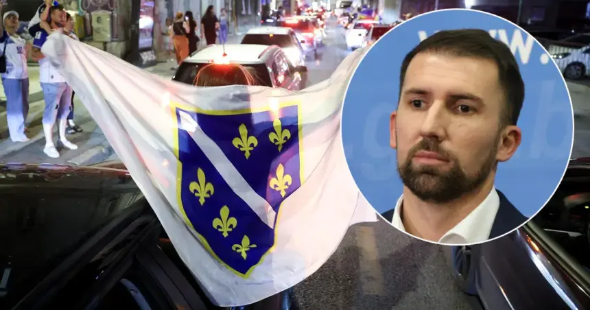 Delić podnio krivičnu prijavu protiv NN službenika MUP-a RS zbog zastave s ljiljanima
