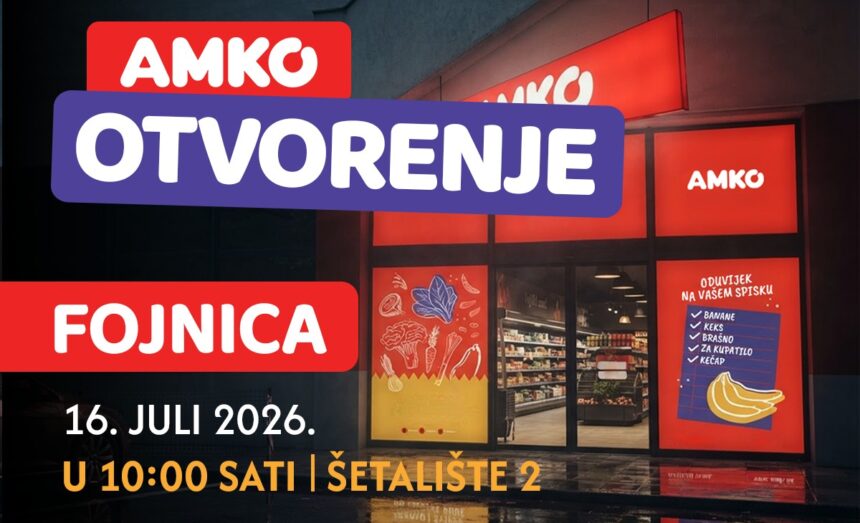 Amko market se otvara u Fojnici