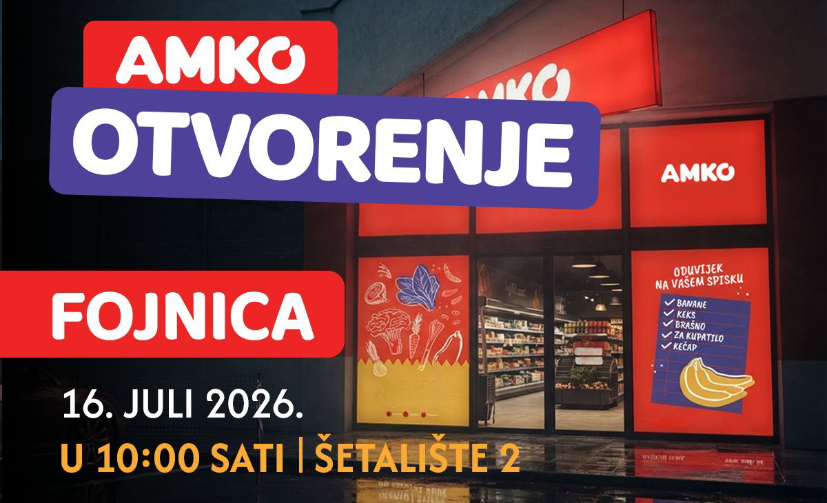 Fojnica dobija novo mjesto za svakodnevne kupovine, druženje i male životne radosti, stiže Amko market
