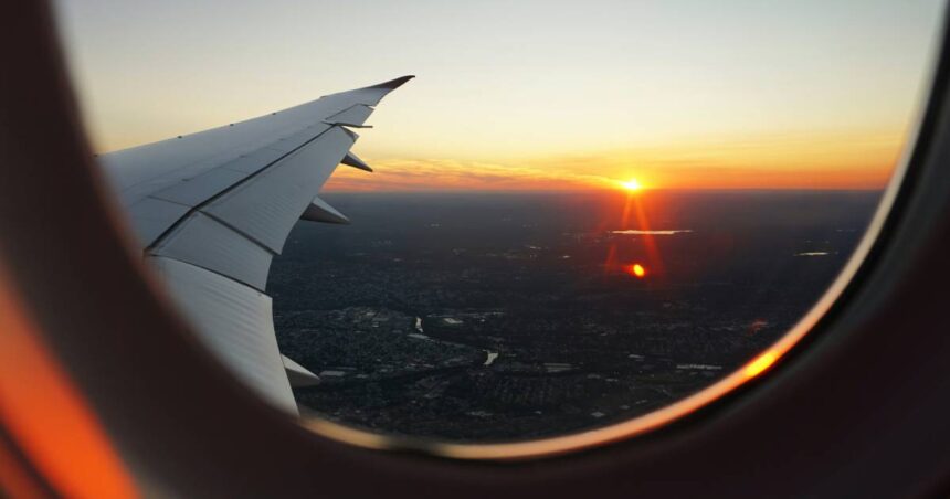 avion prozor let
