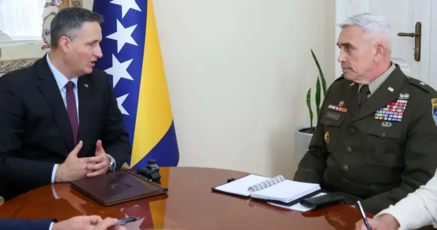 Bećirović s novim komandantom NATO štaba