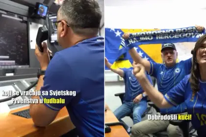 BHANSA poželjela dobrodošlicu Zmajevima pri ulasku u zračni prostor Bosne i Hercegovine