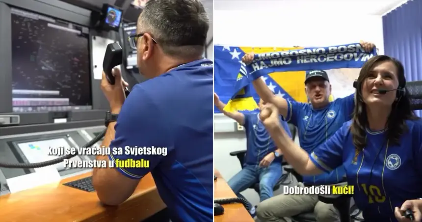 BHANSA poželjela dobrodošlicu Zmajevima pri ulasku u zračni prostor Bosne i Hercegovine