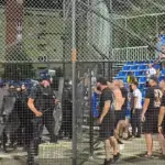 Bugarski navijači tražili obračun, zaustavila ih policija