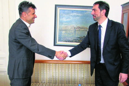 Fadil Novalić i Marinko Čavara